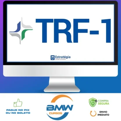 Pacote - TRF 1ª Região (Técnico Judiciário - Área Administrativa) Pacote Completo - Estratégia Concursos