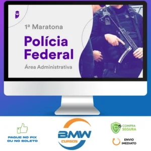 Pacote - Polícia Federal (Agente Administrativo) Pacote Completo - 2023 (Pré-Edital) - Estratégia Concursos