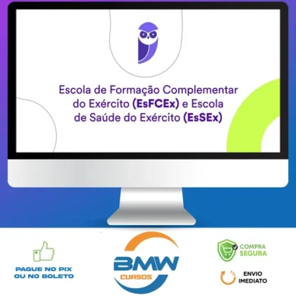 Pacote - EsFCEx e EsSEX (Direito) Pacote - 2023 (Pós-Edital) - Estratégia Concursos