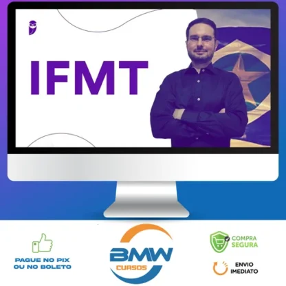 Pacote - IFMT (Professor - Matemática) Pacote Completo - 2023 (Pós-Edital) - Estratégia Concursos