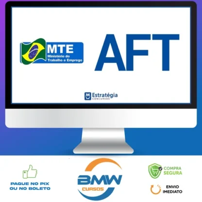 Pacote - Ministério do Trabalho (Auditor Fiscal - AFT) Pacotaço- Pacote Teórico+ Passo Estratégico - Estratégia Concursos