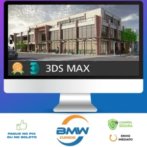3DS Max Básico + Maquete de Exteriores - Cursos Construir