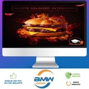 Pacote Delivery Interativo Sistema Deliverys - Hugo Cursos