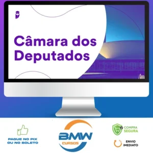 Pacote Completo Câmara dos Deputados (Analista Legislativo - Taquígrafo Legislativo) 2023 Pré-Edital - Estratégia Concursos