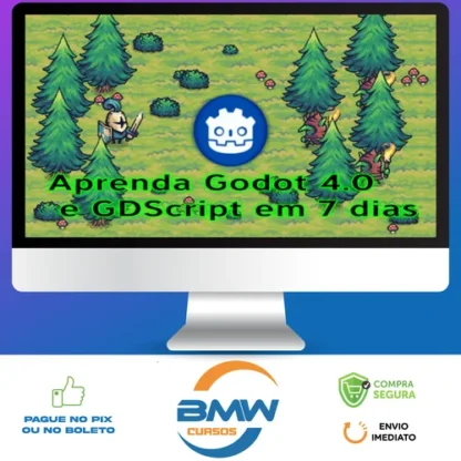 Aprenda Godot 4.0 e GDScript em 7 Dias - Davi Bandeira