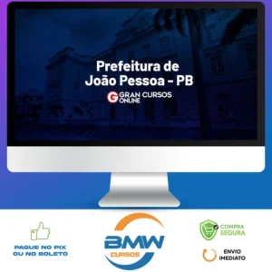 Prefeitura de João Pessoa PB: Farmacêutico (Pós Edital) - Gran Cursos Online
