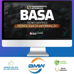 BASA: Tecnologia da Informação + Treinamento Intensivo (Pós-Edital) - Gran Cursos Online