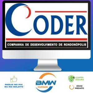CODER - Companhia de Desenvolvimento de RondonópolisMT - Auxiliar de Escritório em Geral (Pós-Edital) - Gran Cursos Online