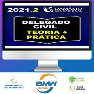 Delegado Civil Teoria e Prática 2021 - Damásio