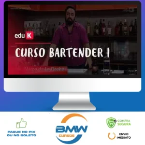 Bartender I Coquetéis Clássicos - Marco de La Roche