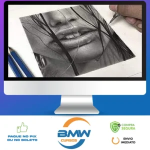 Desenho Realista com Lápis de Cor - Cleison Magalhães