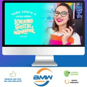 Lettering Digital Inspirador - Inspiralisa