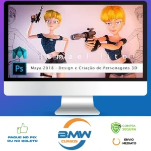 Maya Design e Criação de Personagem 3D - Ismael Lito