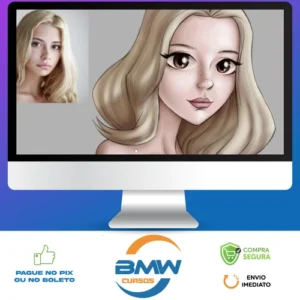 Transformando Pessoas Reais em Personagens Disney e Anime - J. Lima Ilustrador