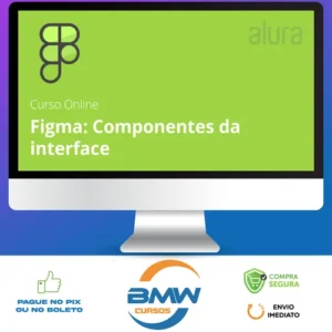 Alura: Figma, Componentes da Interface - André Lisboa