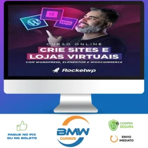Curso Completo de WordPress, Elementor, WooCommerce e SEO - RocketWp