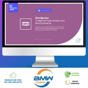 Wordpress Criação de Lojas Virtuais com Woocommerce 2021 - Treinaweb