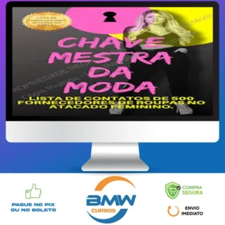 Lista de Fornecedores: Chave Mestra da Moda - Autor Desconhecido
