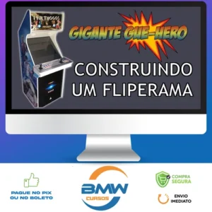 Construindo um Fliperama - Marcenaria do Gigante Gue-Hero
