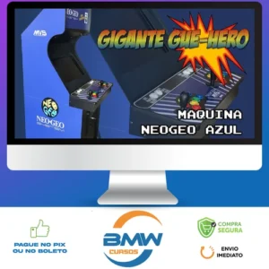 Eletrônica Para Arcades Fliperama - Gigante Gue-Hero