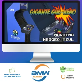 Eletrônica Para Arcades Fliperama - Gigante Gue-Hero