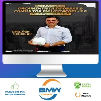 Curso de Formação em Orçamentista de Obras e Consultor em Licitações - Murilo Reis