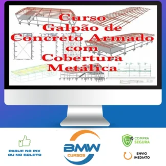 Cypecad: Barracão com Cobertura Metálica - Ítallo Bernardo