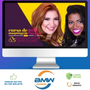 Curso de Maquiagem Para Pele Negra - Bianca Andrade E Camila Nunes