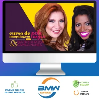 Curso de Maquiagem Para Pele Negra - Bianca Andrade E Camila Nunes