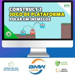 Aprenda a Criar Jogos com Construct 2: 10 Cursos em 1 - One Day Code