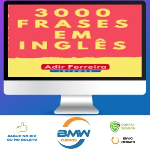 3000 (Frases + Áudio) em Inglês - Adir Ferreira