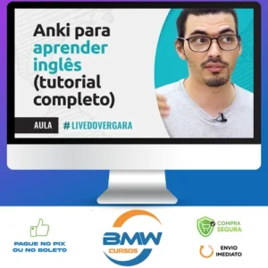 Cards no Anki do Curso de Inglês - Mairo Vergara