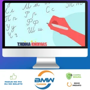 Curso de Russo Online: Escrita em Letra Cursiva - Dimitri Olegovich Bobrovnikov