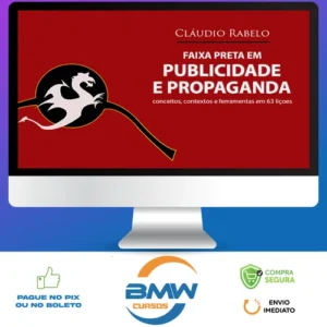 Livro Faixa Preta em Publicidade e Propaganda - Cláudio Rabelo