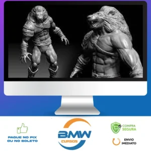 Character Base Mesh Sculpting in ZBrush - Sumanta Das [INGLÊS]