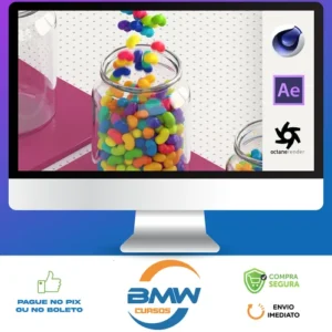 Cinema 4D Looping 3D Animation for Instagram and GIF - CG Shortcuts [INGLÊS]