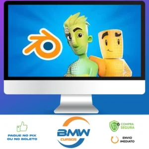 Crie seu Personagem 3D Completo no Blender - Guilherme Gusmão de Freitas