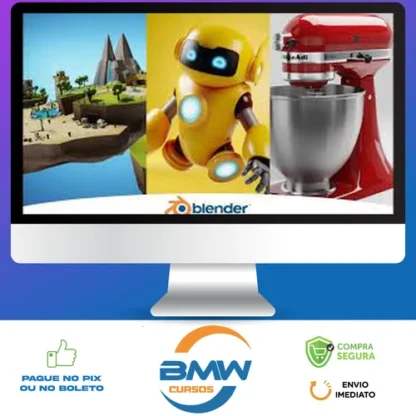 Curso Blender 2.8: Aprenda 3D do Zero - Daniel Franco