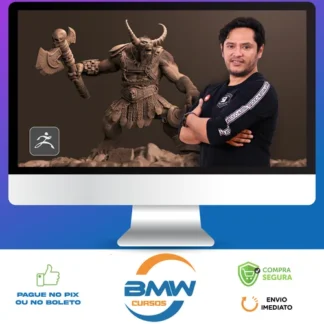 DOMESTIKA: Escultura Digital de Criaturas Fantásticas com o ZBrush - Luis Alberto Gayoso Berrospi [ESPANHOL]
