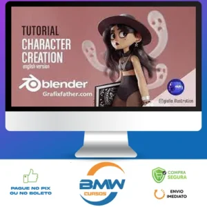Gumroad: Character Creation in Blender - Giulia Marchetti [INGLÊS]