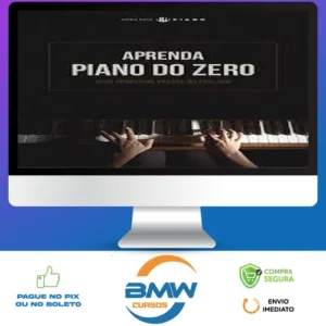 Aprenda Piano Do Zero: Método Simples - Jonathan Alex