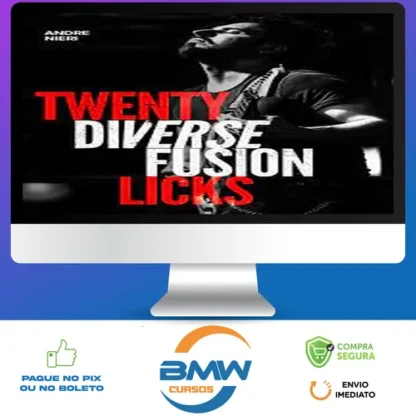 Twenty Diverse Fusion Licks - Andre Niere - JTC