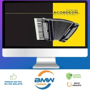 Curso de Acordeon Intermediário: Vol. 1 - Paulinho Marques