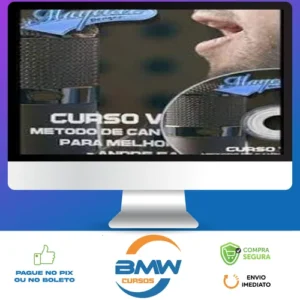 Curso Vocal: Método de Canto Completo para Melhorar a Voz - André Fantom