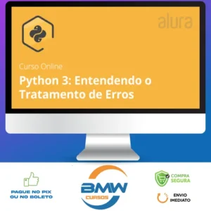 Alura: Python 3 Entendendo o Tratamento de Erros - Ronald Rodrigues Farias