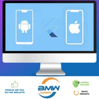 Desenvolvimento Android e IOS com Flutter: Crie 15 Apps - Jamilton Damasceno