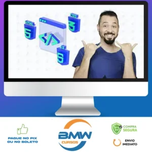 Front-End Design Essencial: Html, CSS e JS Completo do Zero - Brunão Souza