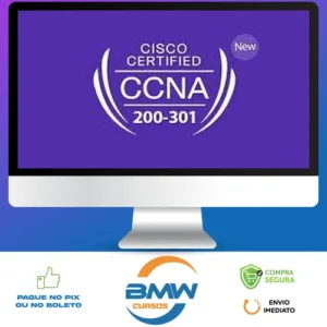 Certificação New Cisco CCNA 200-301 - Network Journey [INGLÊS]