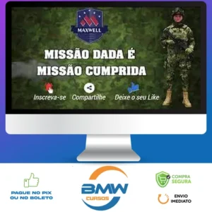 Pré Militar de Português e Inglês - Maxwell