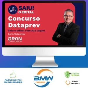 DATAPREV: Analista de Tecnologia da Informação, Segurança da Informação e Proteção de Dados (Pós-Edital) - Gran Cursos Online